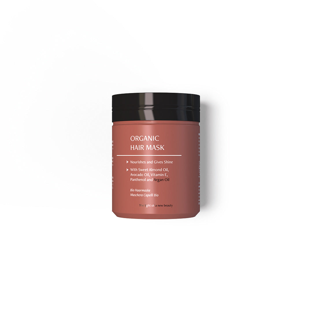 Nourishing hair mask with argan oil