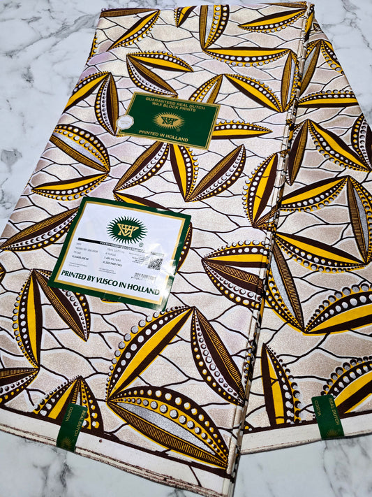 Wax Vlisco - Wax Hollandais Coton Satin