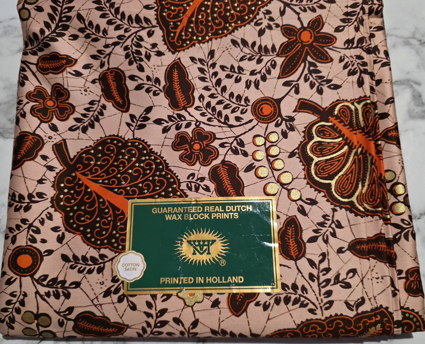 Wax Vlisco - Wax Hollandais Coton Satin