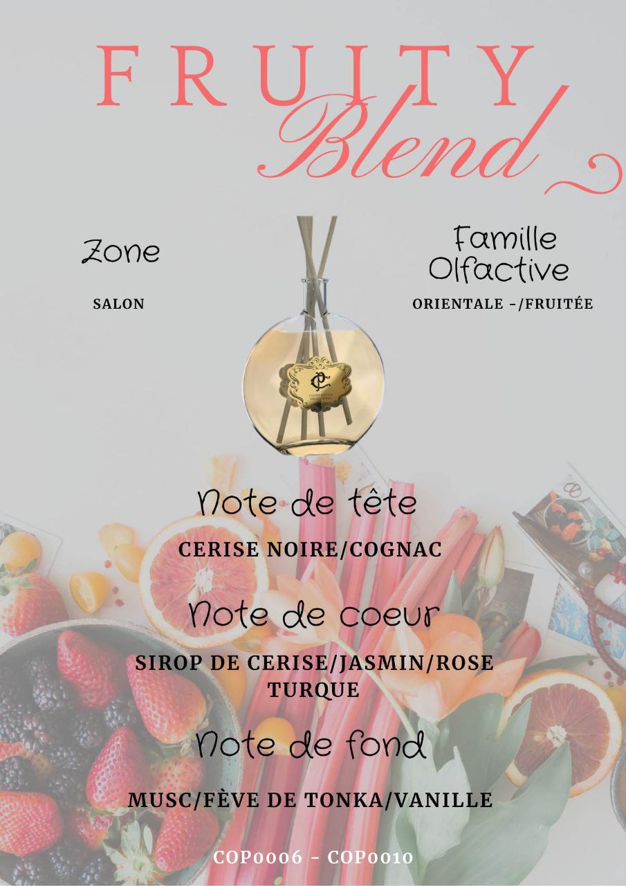 Diffuseur parfum d’ambiance - Fruity Blend