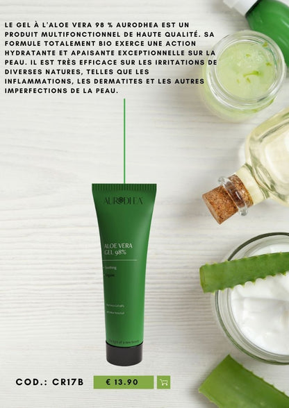 Gel douche à l'aloé vera
