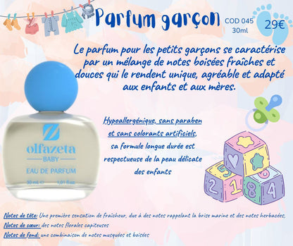 Parfums Enfant - Garçon Hypoallergénique